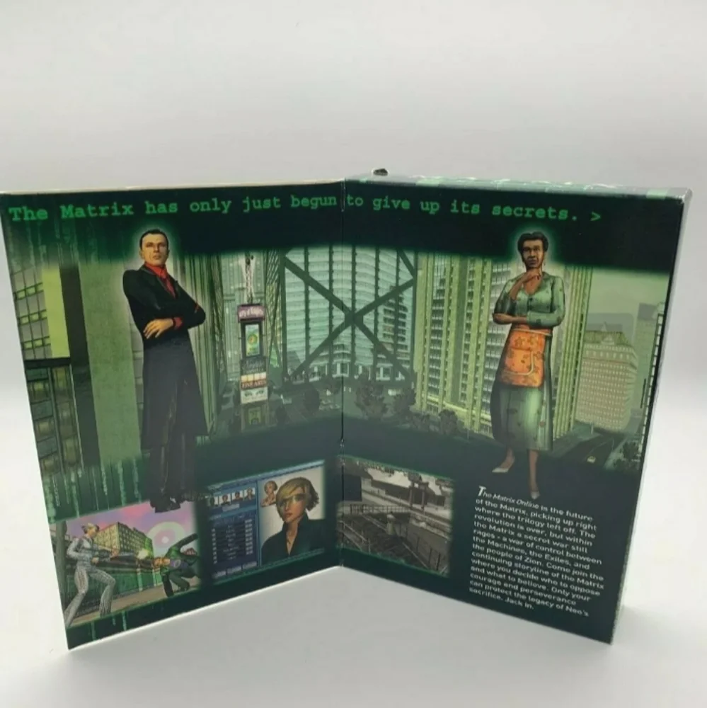 The Matrix Online FACTORY SEALED / Brand New (PC, 2005)